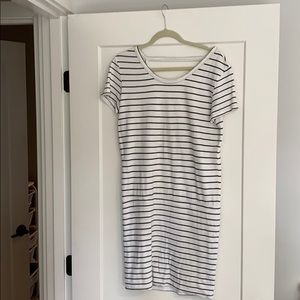 Stripe T-shirt dress